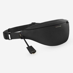 Maison de Sabre — The Sling Bag in Black Caviar